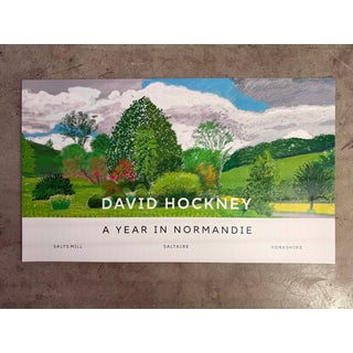 David Hockney, a Year in Normandie, 2020-2021 (Detail) Composite IPad Painting, Copyright David Hockney, Printed in Uk For Sale