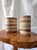 Stone Vintage Striped Travertine Demilune Bookends by Fratelli Mannelli, 1970s, Set of 2 For Sale - Image 7 of 13