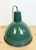 Industrial Green Enamel Factory Pendant Lamp, 1960s For Sale - Image 12 of 18
