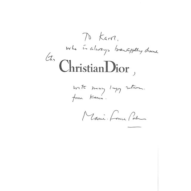 "Christian Dior the Man Who Made the World Look New" 1996 Pochna, Marie-France (Inscribed) For Sale - Image 4 of 11