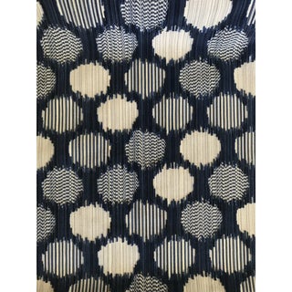 Contemporary Cirque, Lapis - Schumacher Velvet Epingle Fabric - 4 Yards For Sale