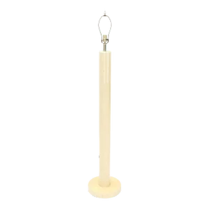 Mid 20th Century Tessellated Bone Cylinder Shape Floor Lamp