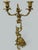 Late 19th Century Antique Gilt Bronze Ormolu Twin Light Candelabra Candlestick Clodion Grand Tour For Sale - Image 5 of 10