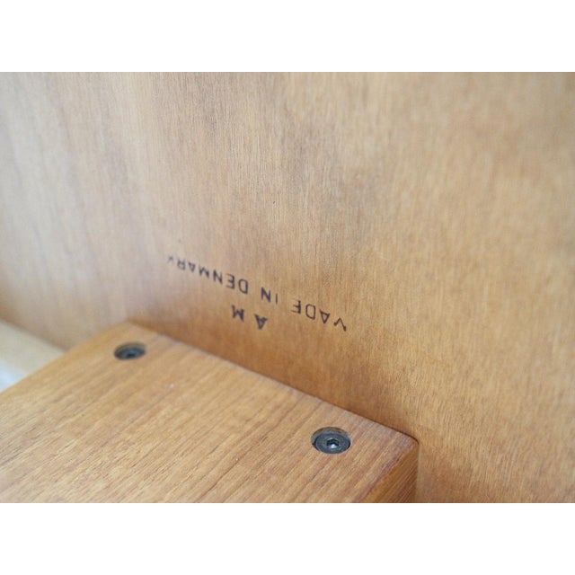 Mid Century Modern Vintage Teak and Danish Extending Dining Table by Ansager For Sale - Image 15 of 15