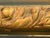 Gold Custom Design Horizontal Carved Frame Wall Mirror For Sale - Image 8 of 12