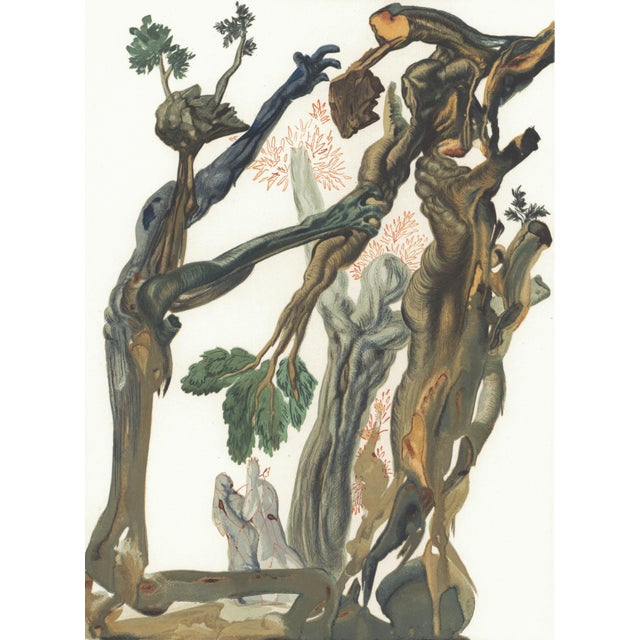 Original engraving from Salvador Dalí’s "The Divine Comedy" published by Editions d’Art Les Heures Claires, Paris, in...