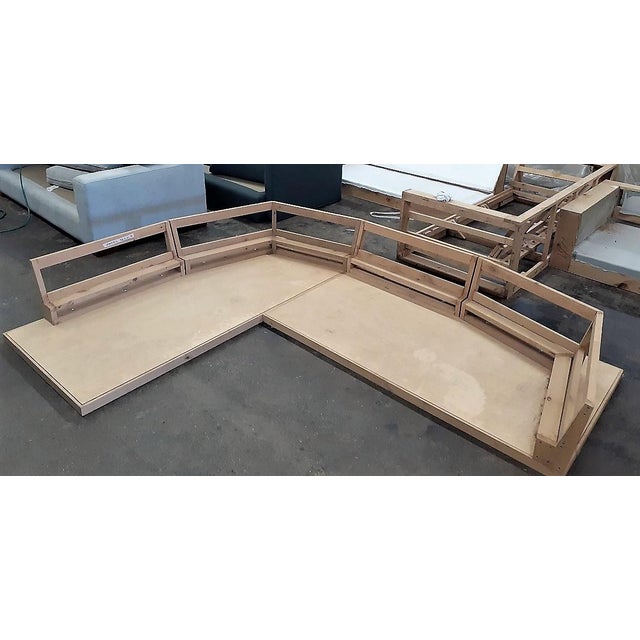 Not Yet Made - Made To Order DesignXQ Gio Platform Sectional Sofa For Sale - Image 5 of 8