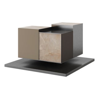 Hudson Side Table by Porus Studio For Sale