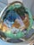 Gemstone Gemstone Globe on Brass Stand With Compas in Base. For Sale - Image 7 of 14