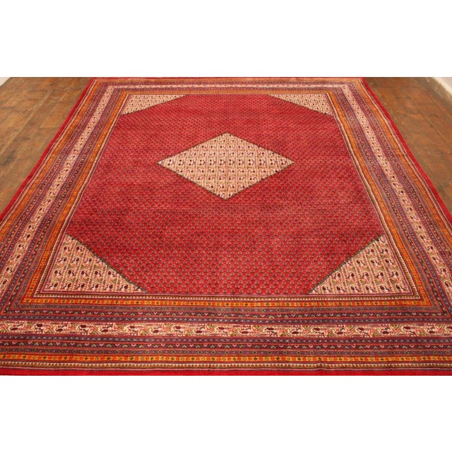 Middle Eastern Rug in Wool For Sale - Image 6 of 11