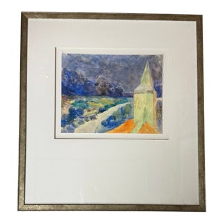 Late 20th Century Impressionist French Landscape For Sale