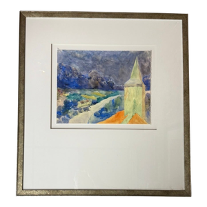 Late 20th Century Impressionist French Landscape