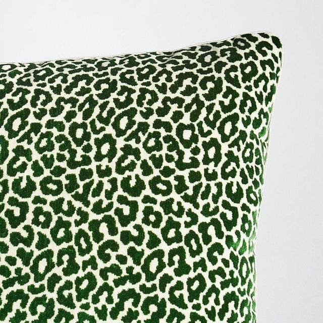 This pillow features Madeleine by Timothy Corrigan for Schumacher. Named for Madeleine Castaing, the iconic French...