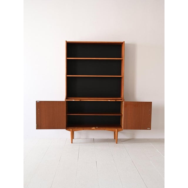 Vintage Bookcase with Table Shelf, 1960s For Sale - Image 6 of 14