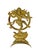 Vintage Brass Indian Nataraja Hindu God Figure For Sale - Image 4 of 7