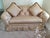 Textile Elegant 100% Silk Sofa Gorgeous! Fringed Pillows Included! For Sale - Image 7 of 11