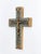 Ceramic Gilt Ceramic Byzantine Crucifix by Marc Roussel, Vallauris, 1962 For Sale - Image 7 of 12