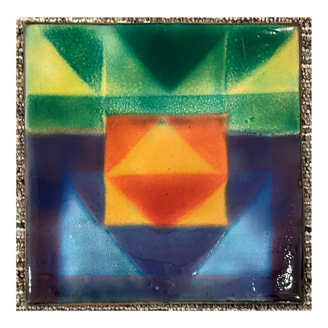 1995 Steve Krauss Modern Enamel For Sale