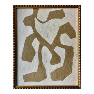 2025 "Ramoscello" Contemporary Abstract Painting on Canvas by r.k. Red For Sale