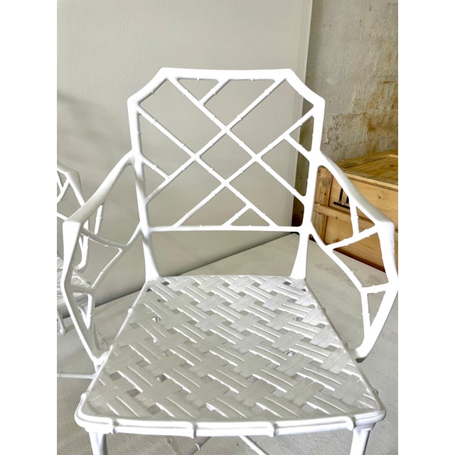 Brown Jordan Hall Bradley "Calcutta" Armchairs - Set of 4 For Sale - Image 12 of 18