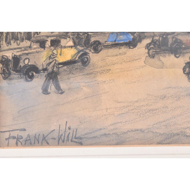 The Arc De Triomphe, Paris, 1920, Gouache & Watercolor For Sale - Image 3 of 8