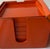 Vintage Japanese Orange Lacquerware Coaster Set - 6 pcs with Box For Sale - Image 9 of 9