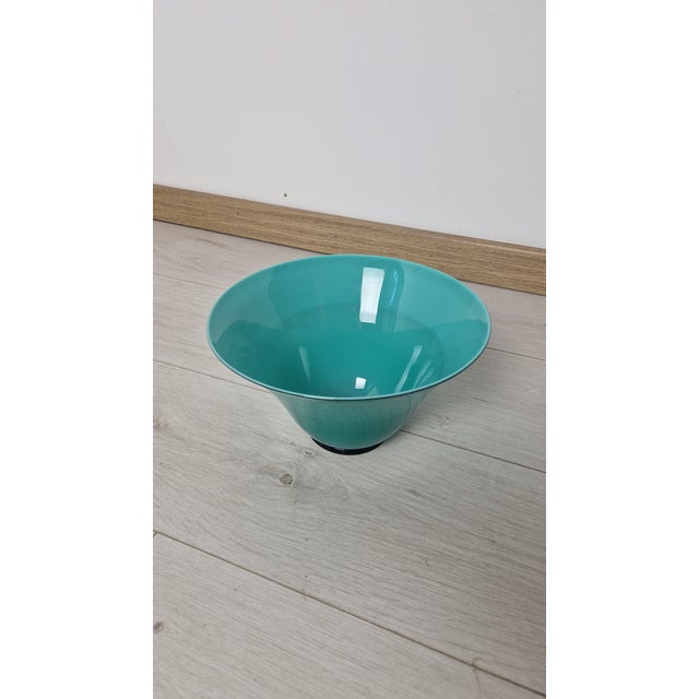 Bowl in Green Model Annitrenta Murano Glass from Venini, 1990s, in Very Good conditions. Designed 1990 to 1999 I have...