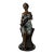 Bronze Neoclassical Sculpture, Woman With Vessel - 24" H For Sale