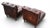 Brown Pair of Chesterfield Leather Slipper Chairs For Sale - Image 8 of 9