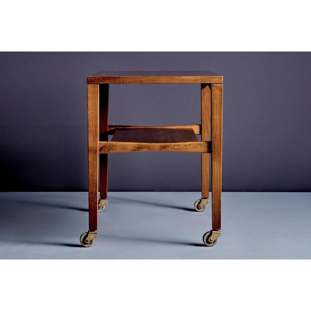 Side Table on Castors by Wilhelm Renz, 1960s For Sale - Image 3 of 8