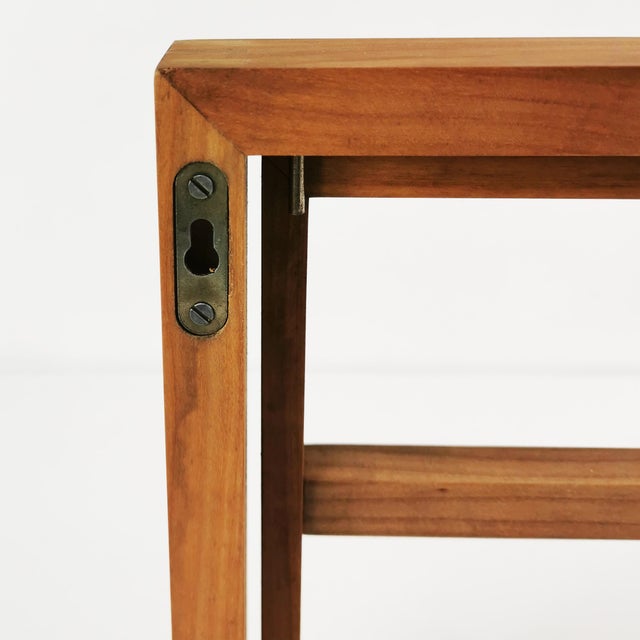 Modernist Extendable Wall Coat Rack, Denmark, 1970s For Sale - Image 6 of 11