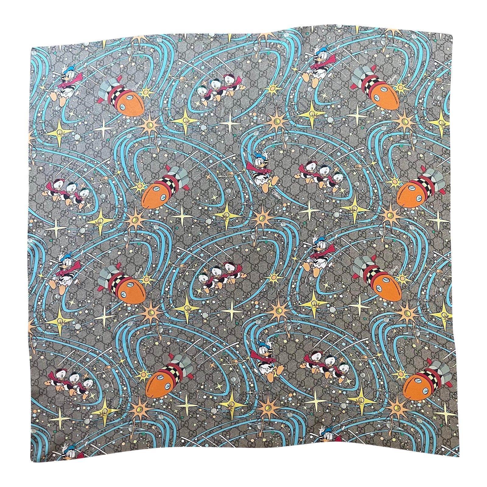 Gucci X Disney Limited Edition Silk Scarf | Chairish