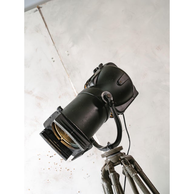 Metal Patt 23N Follow Spot Floor Lamp from Strand Electric, England, 1960s For Sale - Image 7 of 15