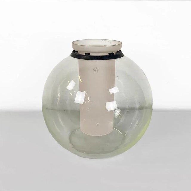 Modern Italian Crystal Vase by Gianfranco Frattini for Kristal Sonoro, 1980s For Sale - Image 4 of 12