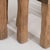 A set of three Brutalist nesting tables constructed from solid oak. The pieces can be arranged together or used...