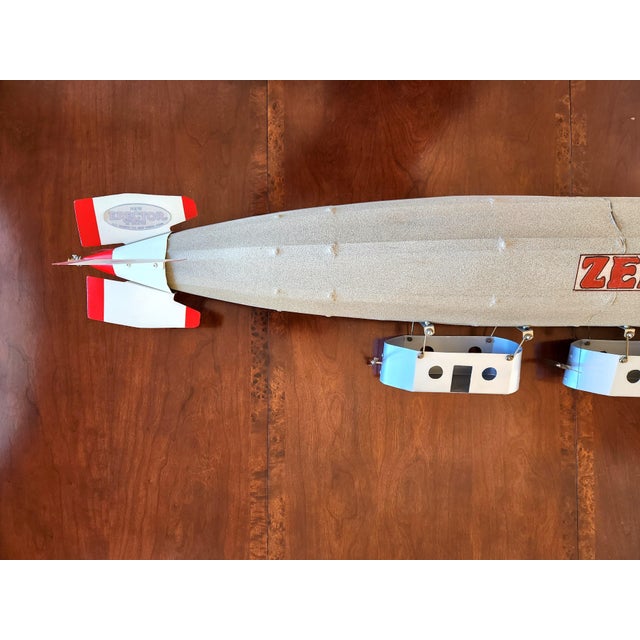 1930s Vintage Gilbert Erector Zeppelin Airship Blimp Model For Sale - Image 9 of 12
