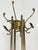 Italian Hollywood Regency Brass Coat Rack, 1940s For Sale - Image 4 of 12