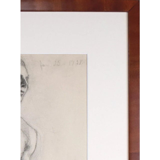 Antique Art Deco Era Pugilist Figure Study of Partial Nude Male For Sale In New York - Image 6 of 6