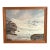 Large Mid Century Coastal Waters Oil on Canvas Painting, Signed - Sourced in Maine For Sale