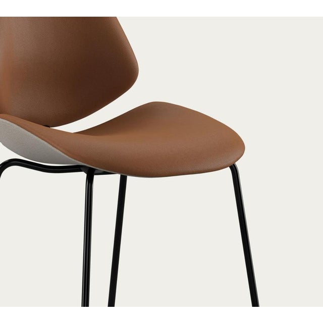 Textile Council Family Salon Chair in Prestige Cogna by Salto and Sigsgaard for OneCollection For Sale - Image 7 of 12