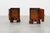 Art Deco Nightstands in Walnut, Italy, 1920s, Set of 2 For Sale - Image 6 of 18