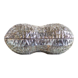 Large Silver Plated Lidded Peanut Bowl by Fb Rogers For Sale