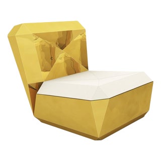 Lingotto Easy Chair in Powder-Coated Aluminum by Altreforme For Sale
