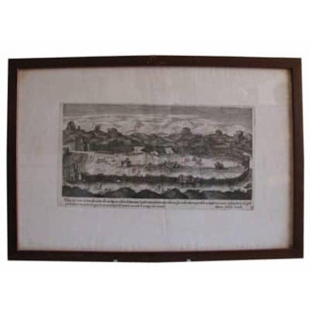 Marco Sadeler, The Circus Maximus and the Circus of Caracalla, 1606, Engravings, Framed, Set of 2 For Sale - Image 7 of 8