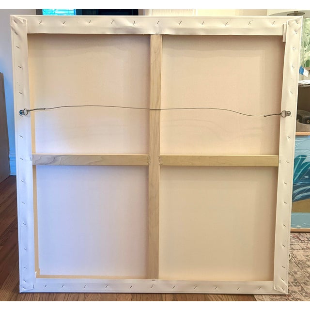 Red Large 40” ‘California’ Print on Canvas After Carol Summers For Sale - Image 8 of 9