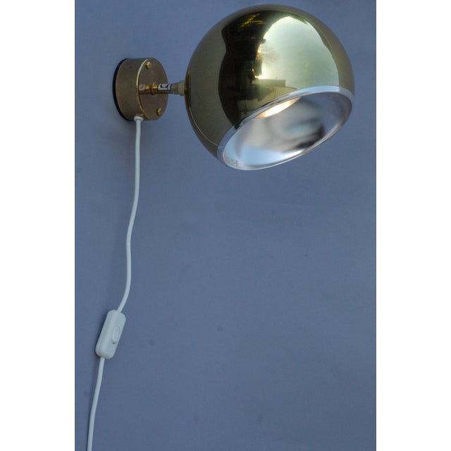 Spotlights / wall lamps Model 299 designed by Hans-Agne Jakobsson for Lilux, Belysning AB, Stockholm, Sweden. 3 lamps are...