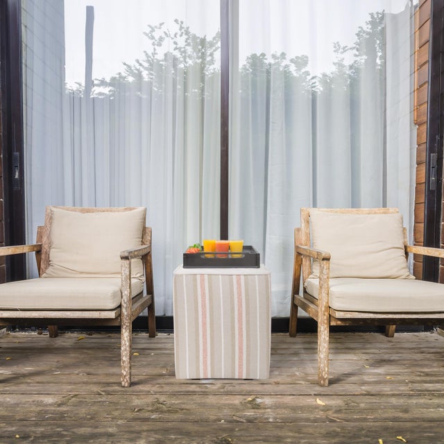 Terra Cotta Indoor/Outdoor Universal Cube Dune Terra For Sale - Image 8 of 8