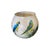 Bring a touch of classic botanical elegance to your decor with this exquisite vintage-style glass hurricane bowl. Crafted...