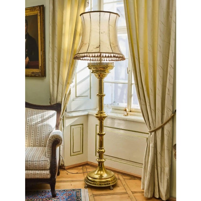 Large Gothic Style Floor Lamp For Sale - Image 12 of 12