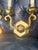 Metal 1970s Traditional Shiny Brass Wall Lights in the Style of Baldwin, Double Lights, a Pair For Sale - Image 7 of 7